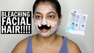 BLEACHING FACIAL HAIR! | MissBeautyAdikt