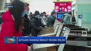 Jutaan Warga China Nekat Mudik Imlek