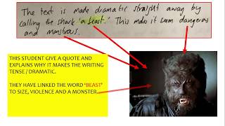 Paper 1 Reading Q3 JAWS (HOW) - EDUQAS GCSE English Language
