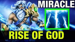 THE RISE OF GOD ! - MIRACLE AND HIS EPIC ZEUS - Dota 2