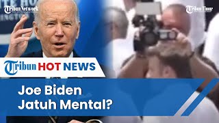 Momen Joe Biden 'Jatuh Mental' Lihat Otot Tangan Kameramen Rusia, Ekpresi Jokowi dan Macron