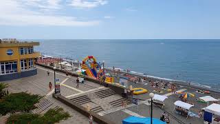 ПОГОДА в АДЛЕРЕ, 02.07.2019. ПЛЯЖ "Огонёк".