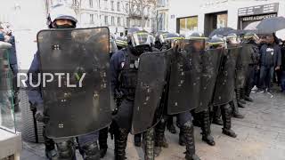 France: Clashes in Lyon during TV show hosting of National Rally figure