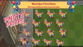 PLANTS VS ZOMBIES, PIÑATA PRIZES
