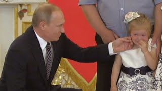Путин, девочка и голубь)))