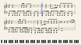 Thunder - Imagine Dragons - Piano - Sheet Music
