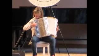 Конкурс "Nota bene!". Майя Максименко, 8 лет, баян. Лауреат Гран-при