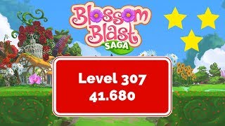 Blossom Blast Saga Level 307 - No Boosters