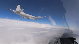 Су-27-ებმა ამერიკული ბომბდამშენი В-52H-ები ბალტიის თავზე ჩაიჭირა