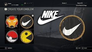 NIKE EMBLEM - FOR HONOR Tutorial (how to Do it)