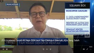 Sederet PR Wujudkan Mimpi Hilirisasi Produk Laut Jokowi