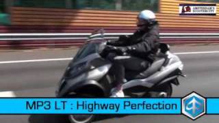 Piaggio MP3 LT Rijimpressie