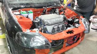 Civic Si J32 first start.