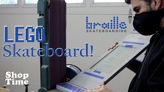 LEGO Skateboard For Braille Skateboarding