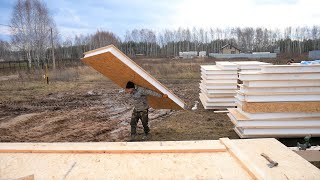 Канадский Тёплый Дом за 3 дня своими руками. Шаг за шагом (Часть 1)