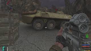 Stalker Shadow of Chernobyl - Сталкер Тень Чернобыля (схватка с Монолитом )