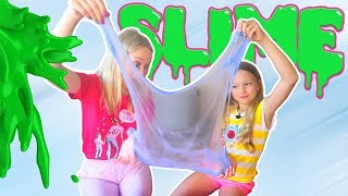 Научила Маму Делать СЛАЙМ | Мама в Шоке от Того, Что Получилось | Handmade Slime