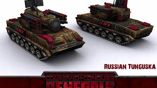 C&C Generals Rise of the Reds Russian Vehicle Quotes P1