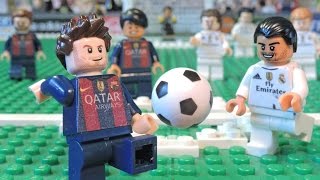 Messi vs Ronaldo - MESSI RAGE - LEGO Brick Film Parody