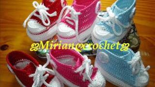 Sapatinhos de crochê By Mirian-crochet