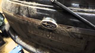 Задний дворник Subaru Outback по системе очистки