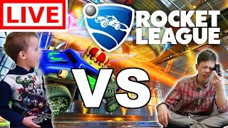Rocket League - Илья vs Дим Димыч - [Неудержимые]