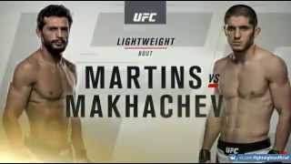 UFC 192 / Взвешивание: Ислам Махачев vs. Адриано Мартинс
