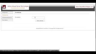 Demo of Admin-Ahead cPanel DDOS Mitigator Plugin