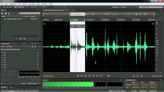 Removing Clicks in Adobe Audition CS6 Essentials