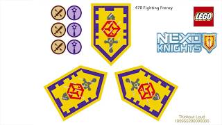All 330 Lego Nexo Powers + 330 combos. LEGO Nexo Knights Merlok