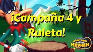 Looney Tunes Un Mundo de Locos - Campaña 4 y Ruleta Extra