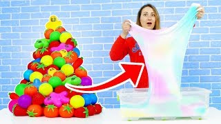 САМЫЙ ДОРОГОЙ СЛАЙМ! Из 100 АНТИСТРЕССОВ ? РАЗРЕЗАЮ СТРАННЫЕ АНТИСТРЕССЫ ЧТО ВНУТРИ?
