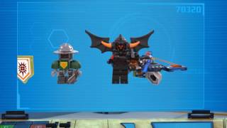 LEGO® NEXO KNIGHTS™ - 70320 Aaronův Aero Striker V2 vs. 70321 Obléhací stroj zkázy generála Magmara!