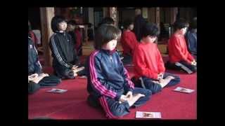 日本の女性（02）座禅編　Japanese Woman zazen 02