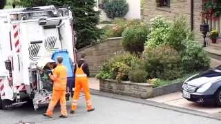Müllabfuhr Deutschland 2014. Вывоз мусора Германия 2014