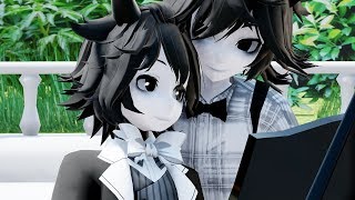 【MMD BATIM】 I think I'm in love 【Boris x Bendy】