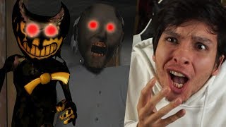 GRANNY SE HA CONVERTIDO EN BENDY !! ¿¿QUÉ ES ESTO?? - Bendy And The Ink Machine en Granny