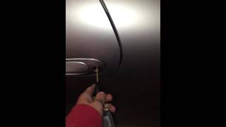 Porsche (996) 911 Carrara Window trick-(tricks & tips)