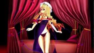 紳士枠なスキマで透け透けなゆかりんのSweetDevil【東方MMD】