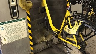 Что будет, если засунуть велосипед в АВТОМОЙКУ!!!