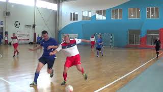 24.02.19. Ветераны 40. Банк С-Пб - СпортБар. 3:2. Весь матч