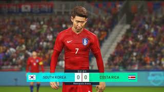 PES2018 손흥민 극장골! [대한민국 vs 코스타리카]