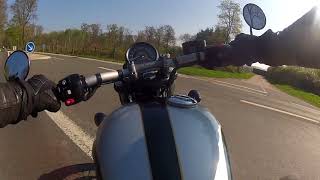 Triumph Bobber Acceleration Sound