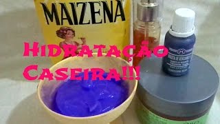 Hidratação com MAIZENA, serve para loiras também!!!!