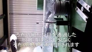 一枚ろ布式脱水機「ＣＳ型」