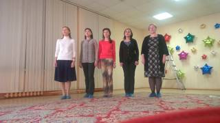 Поздравление родителями воспитателей детского сада на выпускном вечере.