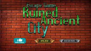 Escape Game : Ruined Ancient City : Full Walkthrough in English with NO ADS