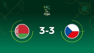 ЕВРО U-19. Отборочный турнир. Беларусь 3 - 3 Чехия