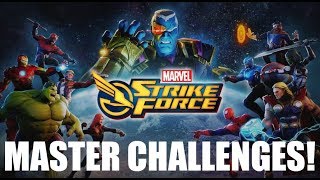 Guide to Mastering all Tier 8 Challenges - Marvel Strike Force