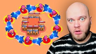 10 ДЖИНОВ ПРИТЯНУЛИ ДРУГ ДРУГА!!! СМЕШНЫЕ МОМЕНТЫ БРАВЛ СТАРС